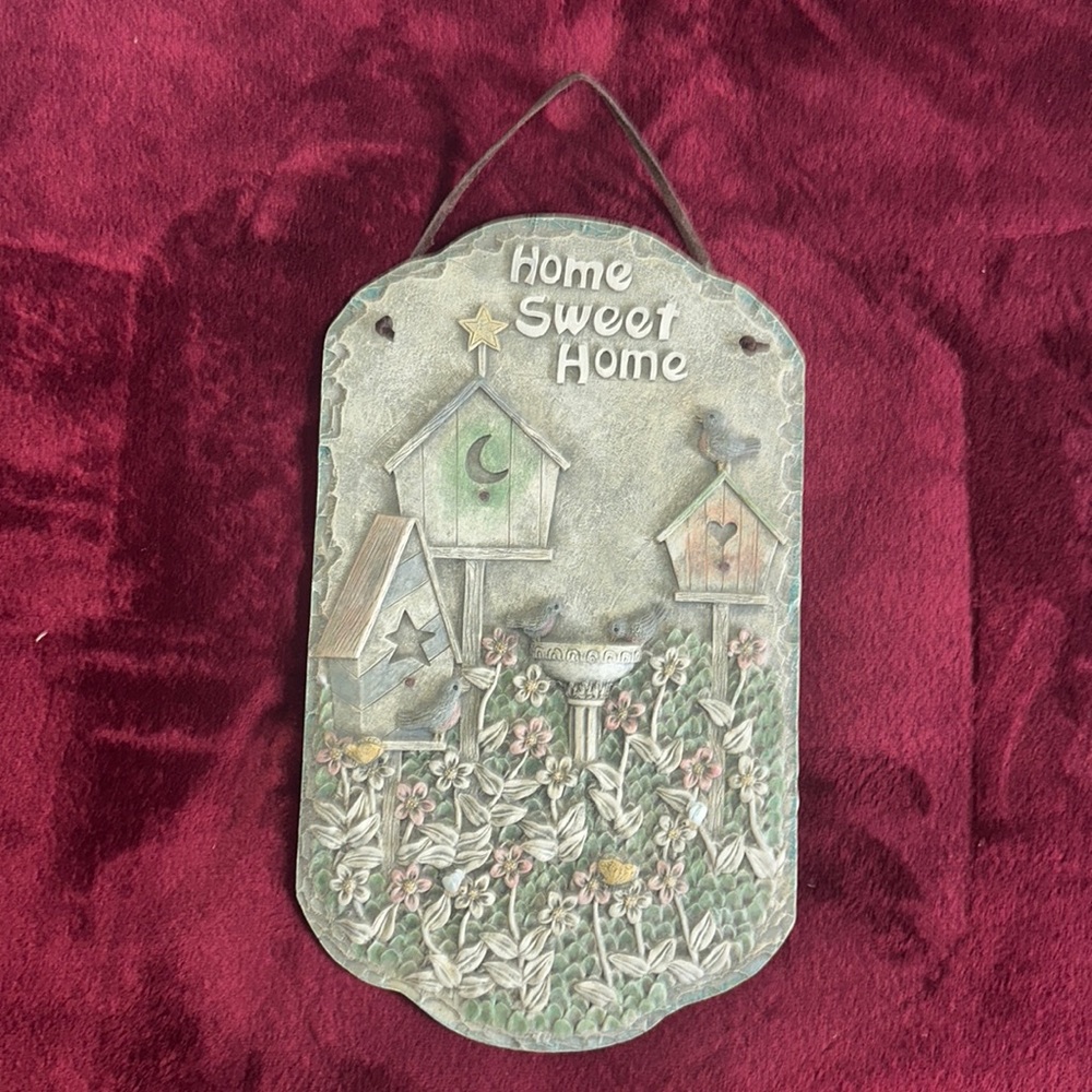 Wall decor indoor/outdoor “Home Sweet Home” NWOT